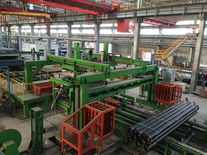 Tube Intelligent Palletizing and Strapping Machine